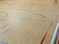 Нанесение спортивной разметки - 200м2